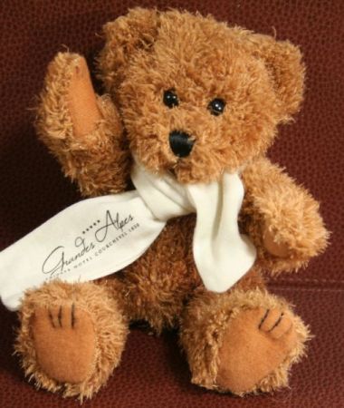 Personalised cuddly bear 